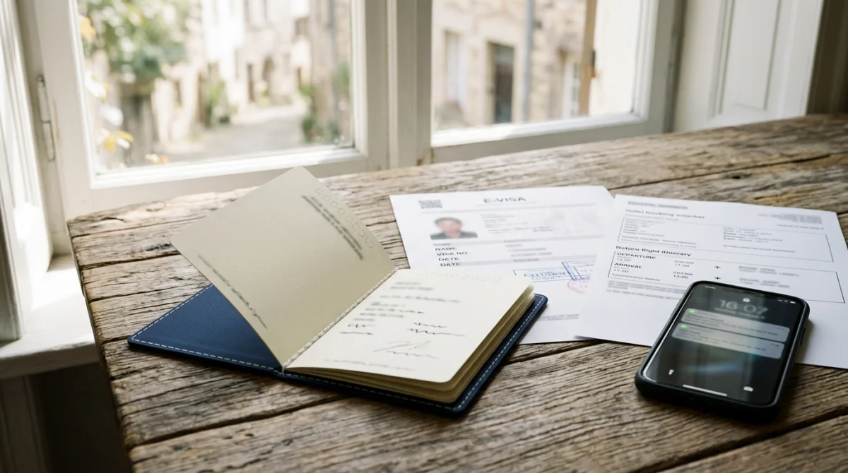 Azerbaijan eVisa Application Documents: Hotel & Return Tickets