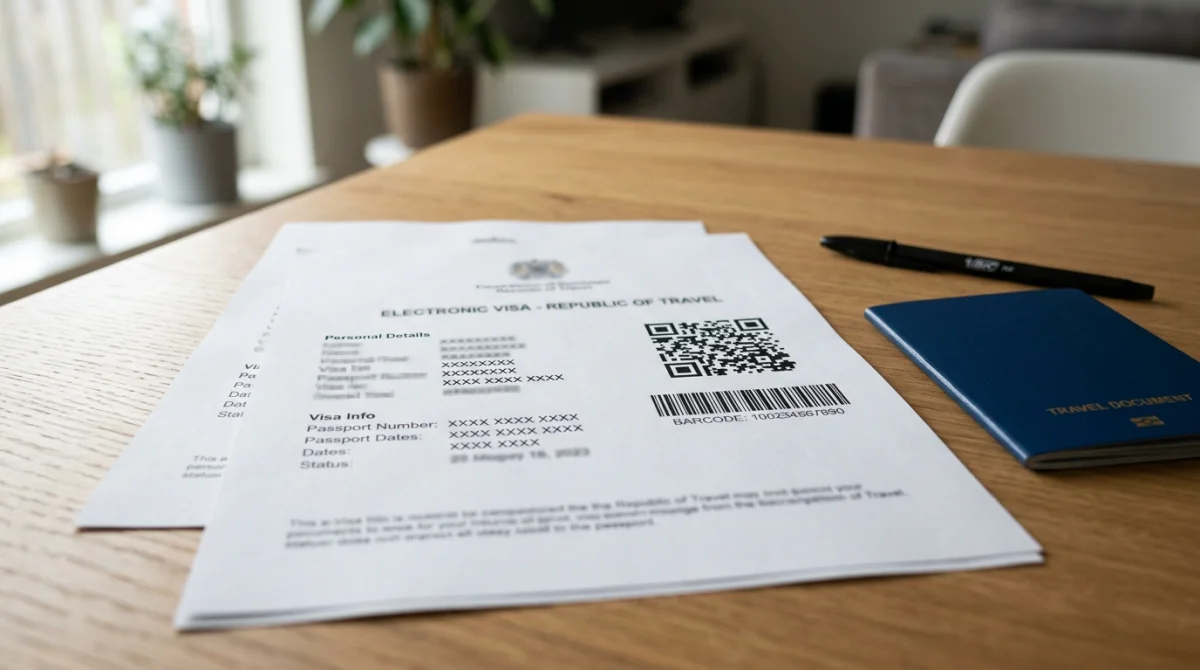 Step-by-Step Printing Instructions for Your Azerbaijan eVisa
